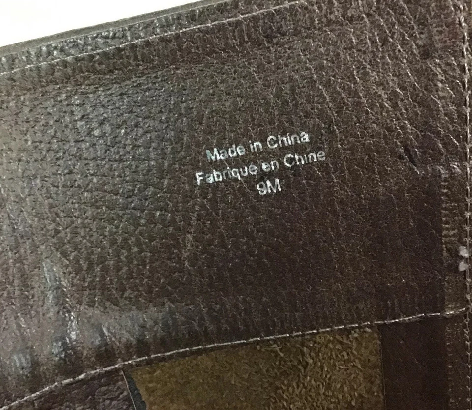 Botas Schuler & Sons Philadelphia Anthropologie Feminina Marrom Boho Joelho Alto Tamanho 9 - Imagem 3 de 4