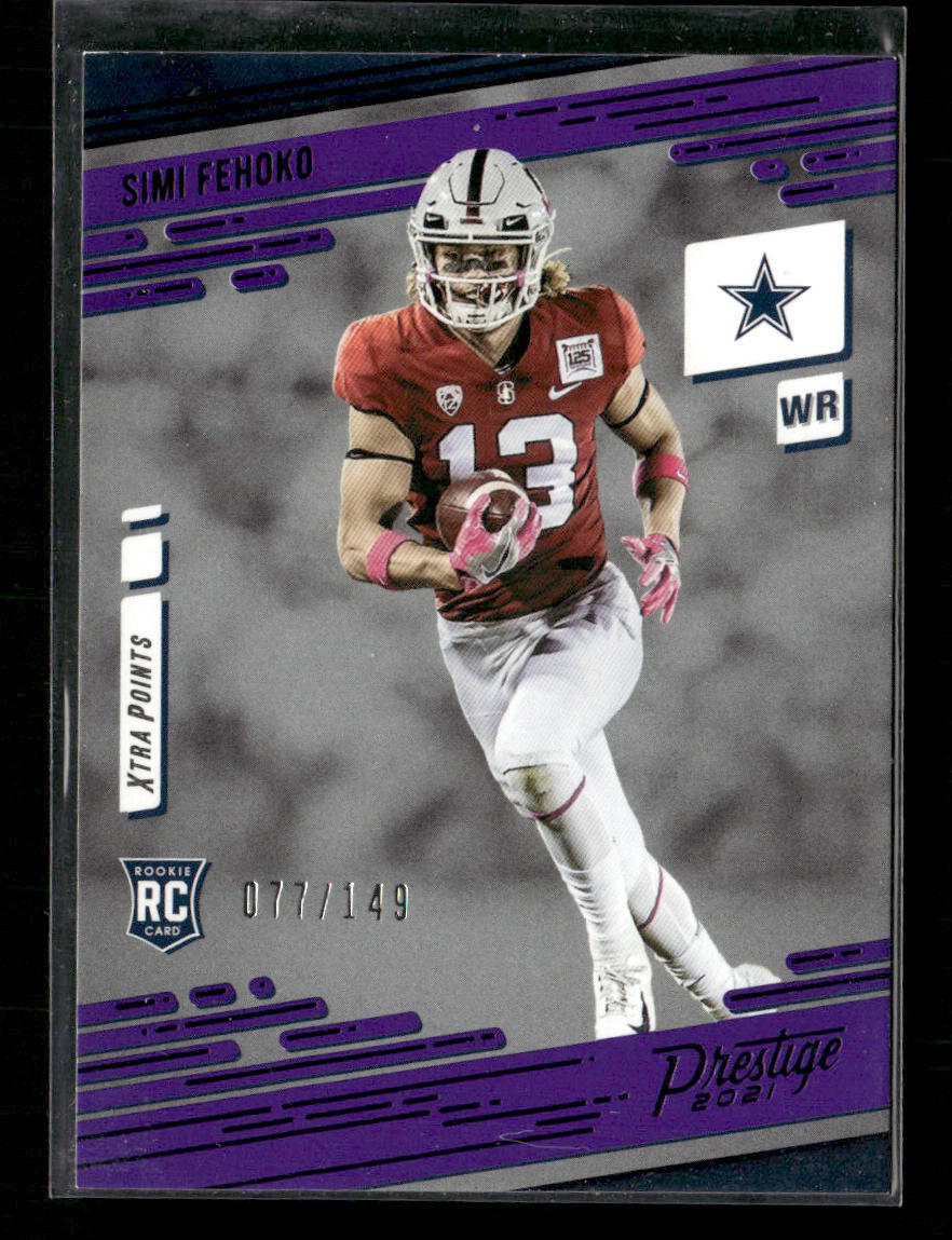 2021 Panini Prestige #286 Simi Fehoko Xtra Points Premium Purple #/149