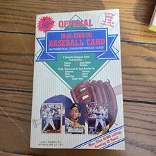 Baseball Card Alphabetical Croof Reference Guide Paperback Book 1989