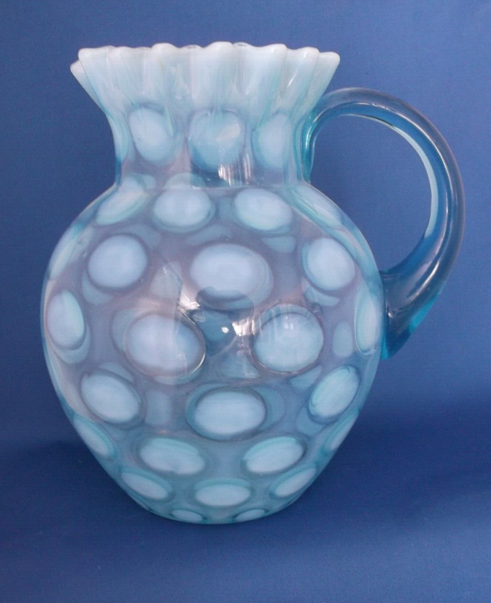 花瓶・フラワースタンド VINTAGE FENTON COIN DOT BOWL 花瓶・フラワースタンド VINTAGE FENTON COIN DOT BOWL Vtg