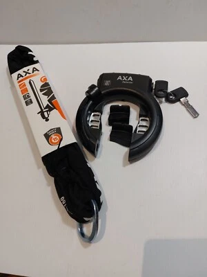 AXA Defender RL Rahmenschloss und AXA RLC 100 Plus 100 cm Einsteckkette NEU
