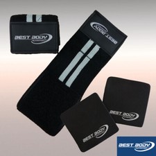 Best Body Nutrition Handgelenkbandagen 1 Paar Bandagen + 1 Paar BBN Griffpolster