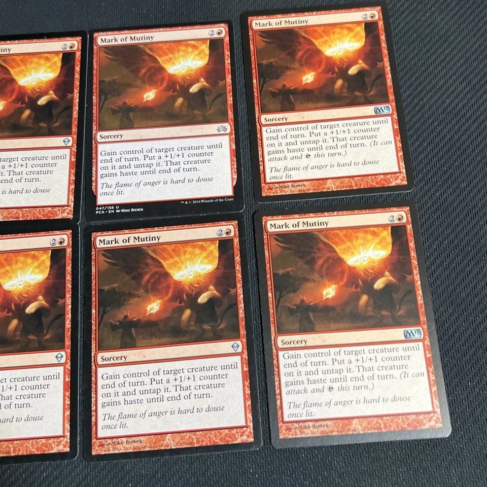 Mark of Mutiny Magic The Gathering Mtg Zendikar Card 6 - Image 3 of 4