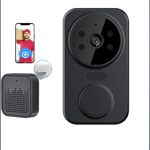 Wireless Smart Video Doorbell Wibell Security Intercom HD Video Camera Door Bell - Picture 6 of 14