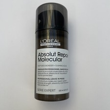 L'OREAL ABSOLUT REPAIR MOLECULAR leave-in mask. 100ml New, unused