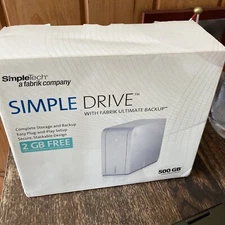 SimpleTech SimpleDrive 500 GB External Hard Drive