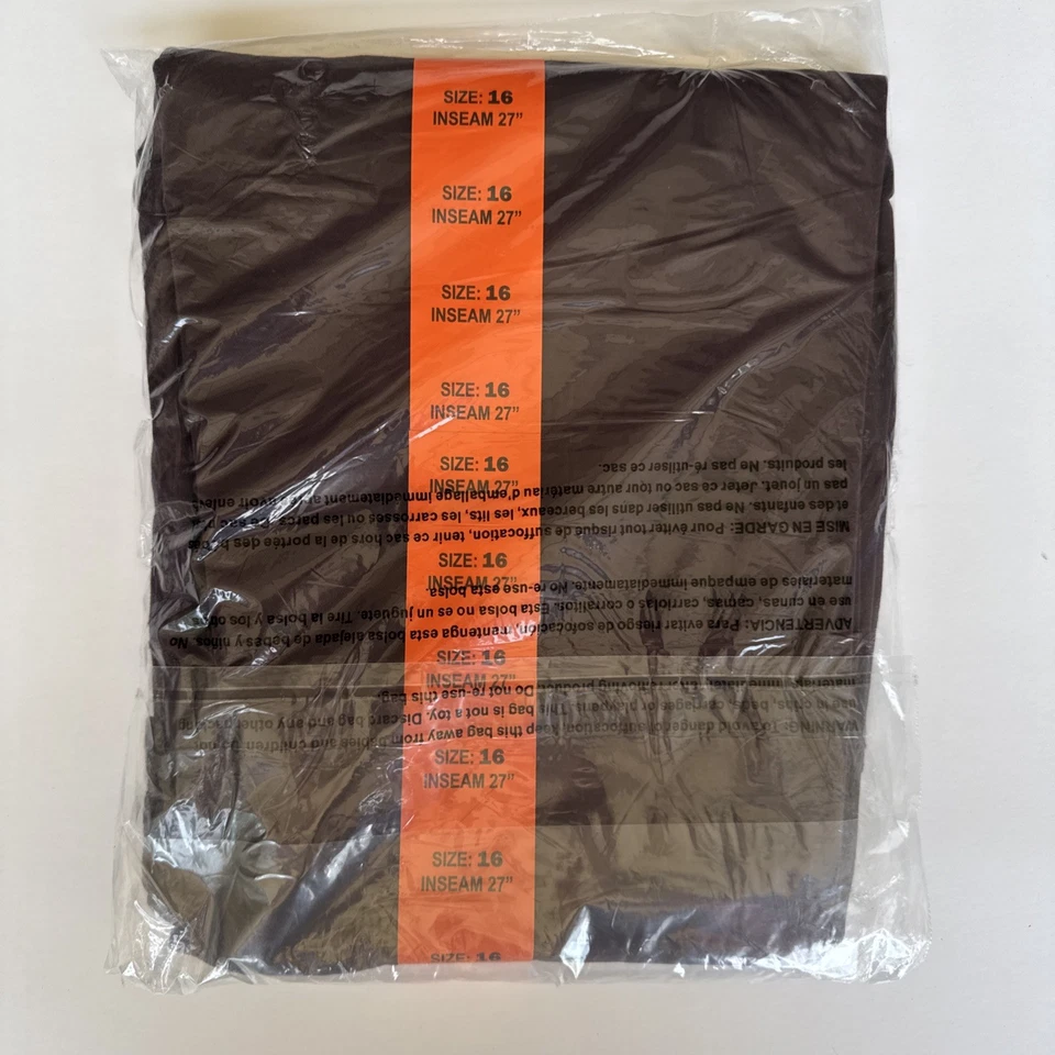 Pantalones al tobillo ajustados suaves de tiro alto Jessica Simpson para mujer degustación de vinos talla 16 Foto 2 de 3