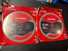 2X CRAFTSMAN #CMAS2725140 7 1/4" 140 TOOTH CIRCULAR SAW BLADE NEW SEALED