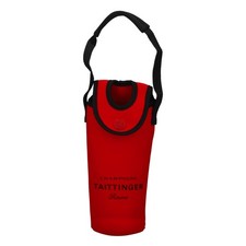 Taittinger Champagner Kühlmanchette Trage Kühler Flasche 0,7l filz