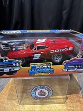Muscle Machines Nascar 9 Kasey Kahne 69 Dodge Charger 1:18 Scale In Box Mint