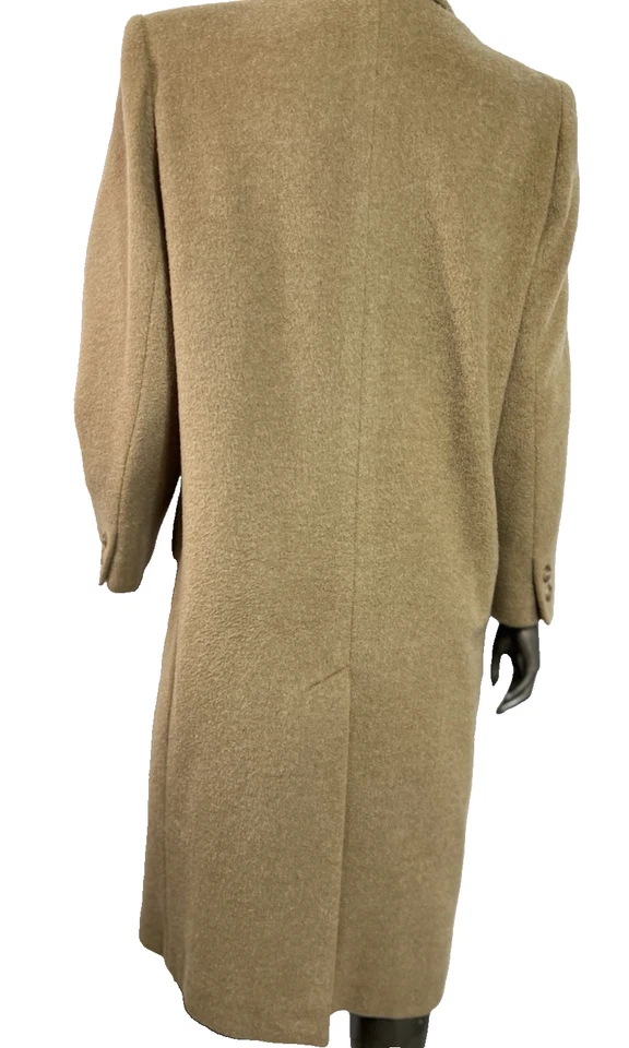 Abrigo Jones New York Vintage Mujer Lana Mediana Carmelo Tostado Doble Pecho Foto 3 de 4