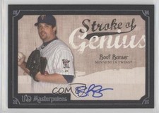 2007 UD Masterpieces Stroke of Genius Boof Bonser #SG-BO Auto 0l2