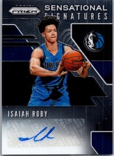 2019-20 Panini Prizm [Isaiah Roby] #SS-IRB Sensational Signatures RC - Mavericks