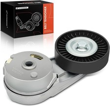 Belt Tensioner Assembly with Pulley Compatible with Chevrolet Equinox Malibu