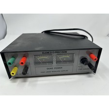 Elenco Precision Model XP-581 Quad Power Four Linear Regulated Supplies Surplus