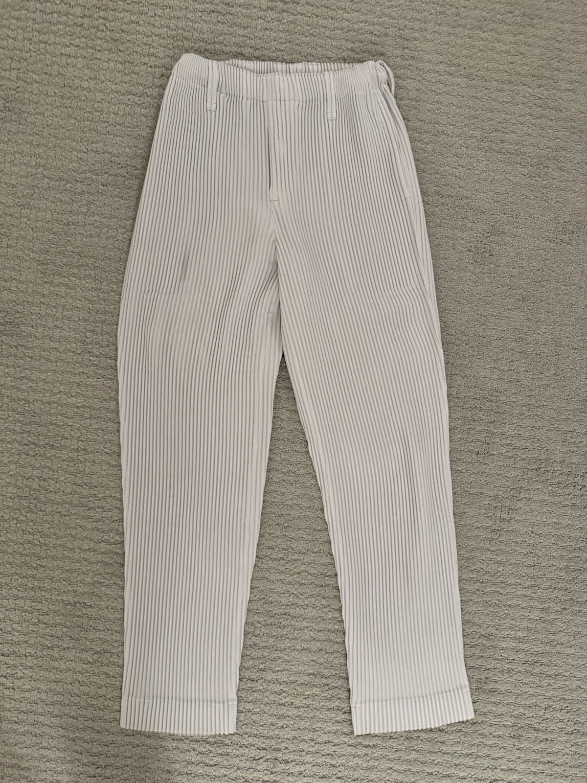 Homme Plisse Issey Miyake Light Gray Size 1 Men’s Pleated Pants