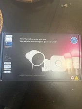 Phillips Hue | Wireless Camera 2 Contact Sensor |Hue Bridge |2 RBG/Natural Bulb 