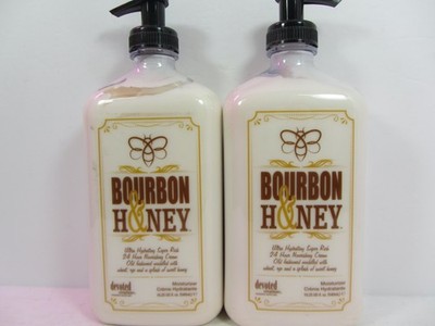 2 PACK DEVOTED CREATIONS BOURBON & HONEY BODY MOISTURIZER LOTION