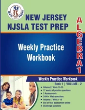 New Jersey Student Learning Assessments (NJSLA) Test Prep : Algebra 1
