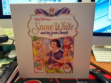 Snow White And The Seven Dwarfs Deluxe CAV Laserdisc Edition Walt Disney Studios