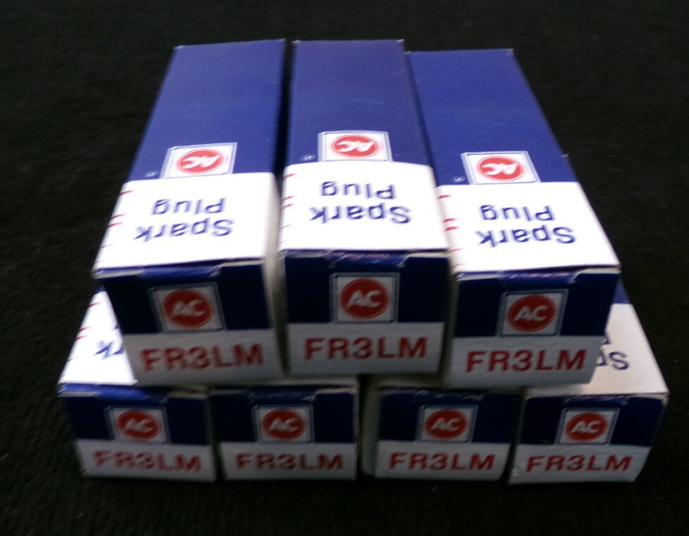 SET OF 7 AC DELCO FR3LM SPARK PLUGS