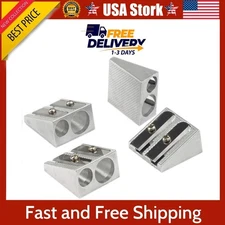 Metal Pencil Sharpener,4PCS Pencil Sharpener Handheld, Pencil Sharpener Manual,