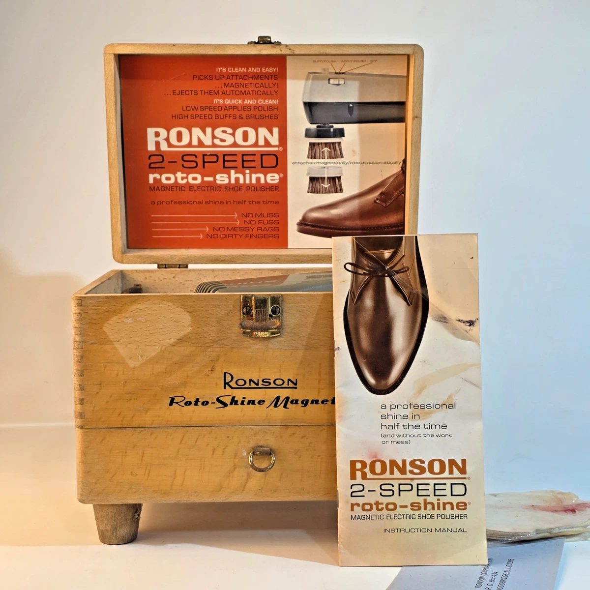 Ronson Roto Shine In Vintage Shoe Accessories for sale | eBay