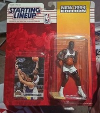 LaPHONSO ELLIS Denver Nuggets Starting Lineup SLU 1994 Figure & Card