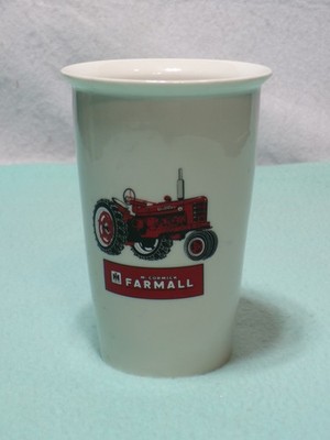 McCormick Farmall CNI 5.25'' Tall 2 Sided Logo Ceramic Coffee Mug. New