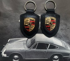 Two Genuine Porsche keyrings keychain Cayman S 911 Macan Cayenne 912 901 6BO