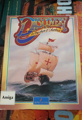 Discovery (1991) Commodore Amiga (2 Disks, Manual, Box) works 16-bit  engl