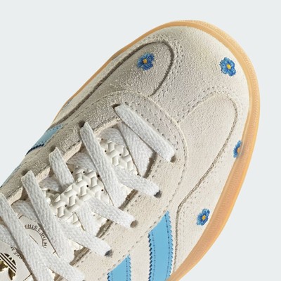 adidas gazelle silver green womens Gazelle Indoor 'Alumina' Sneakers