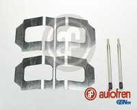 Autofren Seinsa ZubehöRsatz Scheibenbremsbelag Vorne FüR Mercedes-Benz D42487A