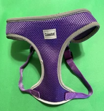 Coastal Pet Comfort Soft Reflective Adjustable Dog Harness No Pull Medium Purple