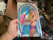 Vintage 1994 Intex 20" Beach Ball 59020 The Wet Set NOS Sealed