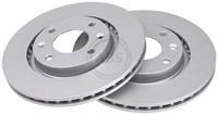 2X Bremsscheibe Vorne ABS 17336 FÜR CitroËN DS Opel Peugeot Scheibenbremse
