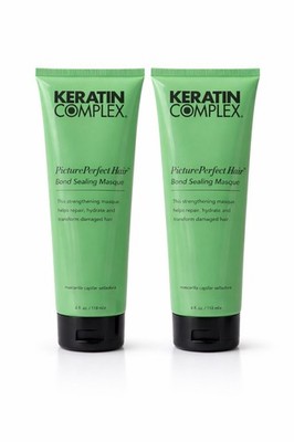 Keratin Complex Picture Perfect Hair Bond Sealing Masque 4oz x2 New