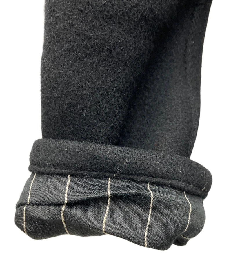 Chaqueta WACKO MARIA Melton Talla: S Negra Hombre Foto 3 de 4