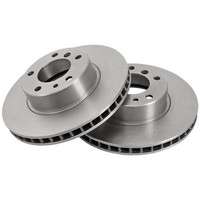 2 Bremsscheiben BelüFtet Ø 302 Mm 28 Mm A.B.S. FüR U.A. BMW 7Er