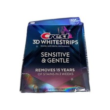 Crest 3D Whitestrips Sensitive  Gentle 36 Strips Exp: 04/04/2027