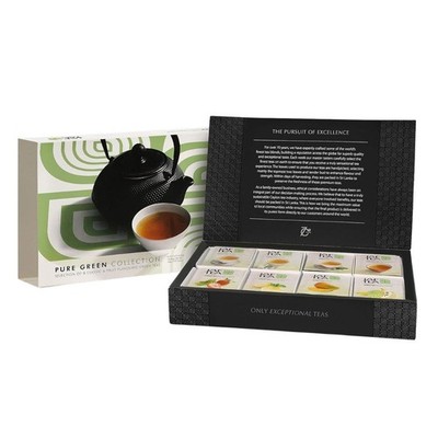 Jaf Tea Pure green Tea Collection - 8 classic and fruit flavoured green tea