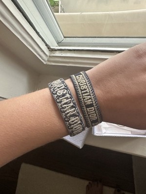 Christian Dior Friendship Bracelets Authentic Set Of Two (2) | eBay