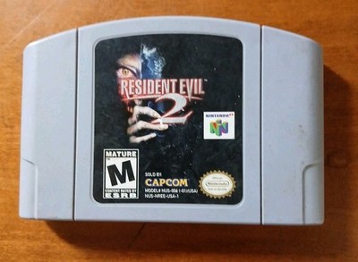 Resident Evil 2 - Nintendo 64 (N64) Tested Works Perfect! Rare!