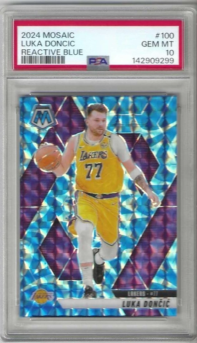 Luka Dončić Professional Sports Authenticator (PSA) Basketball