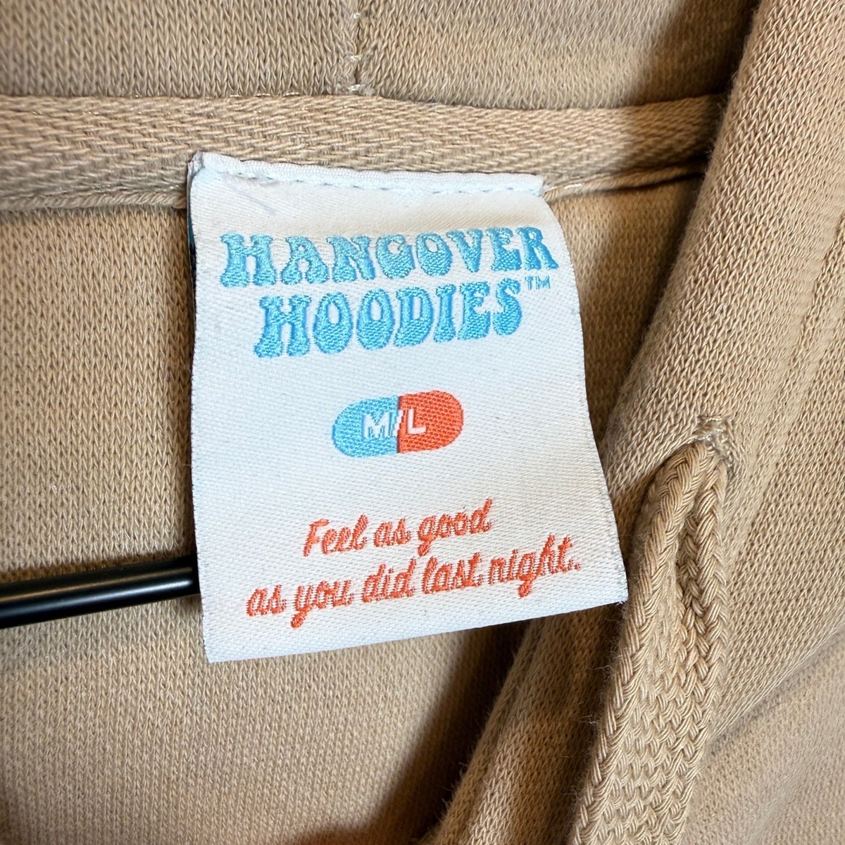 Hangover Hoodies Unisex M / L Tan "Best Years of Our Life" Graphic Sweatshirt View 4
