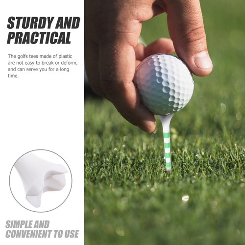 20 Pcs Golf Tee Small Tees Golfing Accessories for Men Mixed Color - Imagen 7 de 12