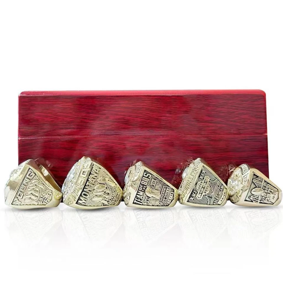 NFL  Super Bowl Champion San Francisco 49ers 5 Ring With Display Box - Image 4 of 4