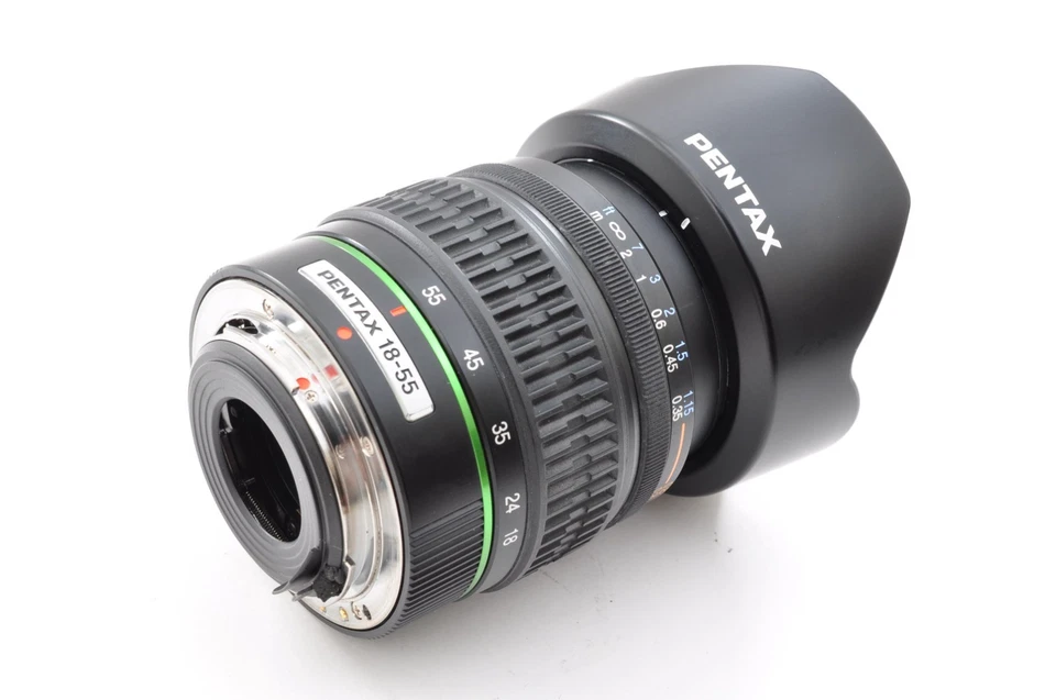 SMC Pentax-DA 18-55mm f/3.5-5.6 AL AF Lens for K Mount From Japan [Exc+5] 2010 - Image 2 of 4