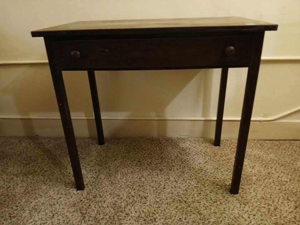 Escritorio vintage de acero Simmons Foto 3 de 4