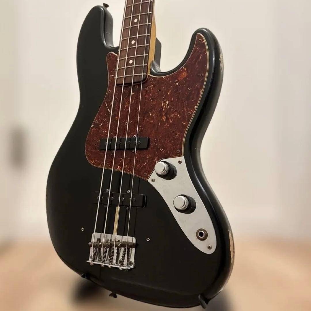 Fender Custom Shop 1960 Jazz Bass Relic 2 Stack Knobs No.MG562